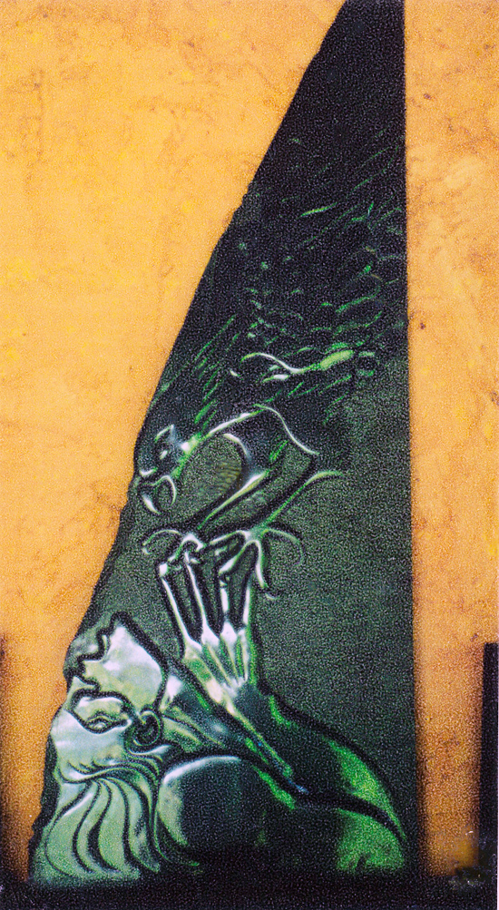 nightmare slate carving by smith sculptors